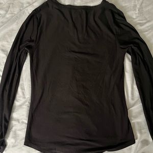 supper cute black long sleeve with graphic design